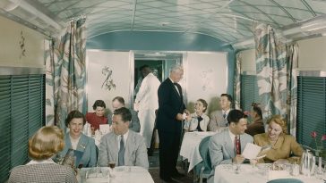 Lembre-se de quando viajar de trem era maravilhoso na década de 1950