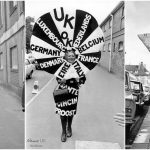 30 fotos vintage da Sra. Gertrude Shilling usando chapéus gigantes excêntricos por anos em eventos de corrida Royal Ascot