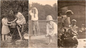 35 fotos encontradas capturam a vida de uma família Watford na década de 1920